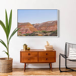 Floater Frame Canvas | Wall Decor Australia | Room Inspiration | Framed Wall Art | Charles Norwood | Maslin Cliffs | White