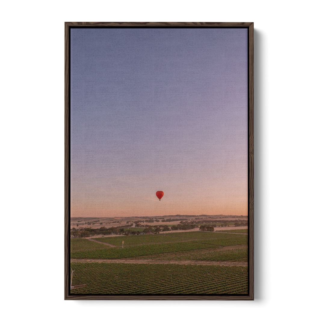 Floater Frame Canvas | Wall Decor Australia | Room Inspiration | Framed Wall Art | Charles Norwood | Before the Sunrise (Portrait) | Brown