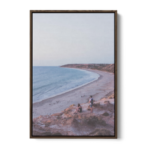 Floater Frame Canvas | Wall Decor Australia | Room Inspiration | Framed Wall Art | Charles Norwood | Maslin Twilight | Brown